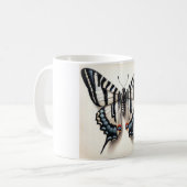 Zebra Swallowtail Butterfly 040624IREF122 - Waterc Kaffeetasse (Vorderseite Links)