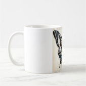 Zebra Swallowtail Butterfly 040624IREF122 - Waterc Kaffeetasse (Links)
