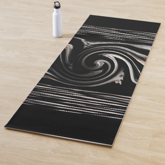 Zebra Swirl Design Yogamatte (Beispiel)