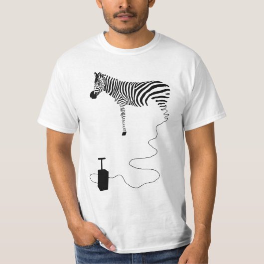 zebra T-Shirt (Vorderseite)