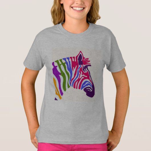 Zebra T - Shirt (Vorderseite)