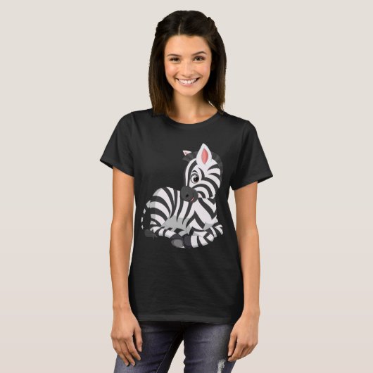 Zebra T-Shirt (Vorne ganz)