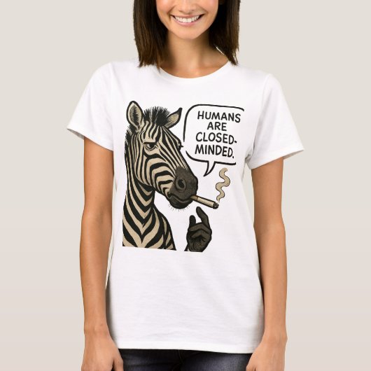 Zebra T-Shirt (Vorderseite)