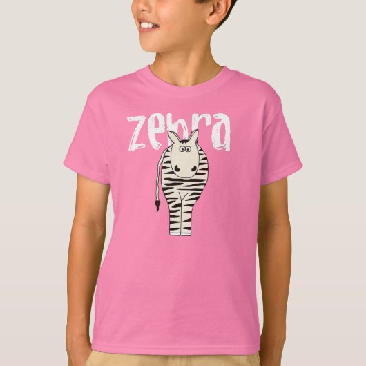Zebra T-Shirt (Vorderseite)
