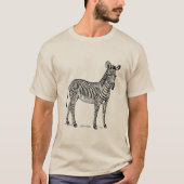 Zebra T-Shirt (Vorderseite)