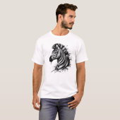 Zebra T-Shirt (Vorne ganz)