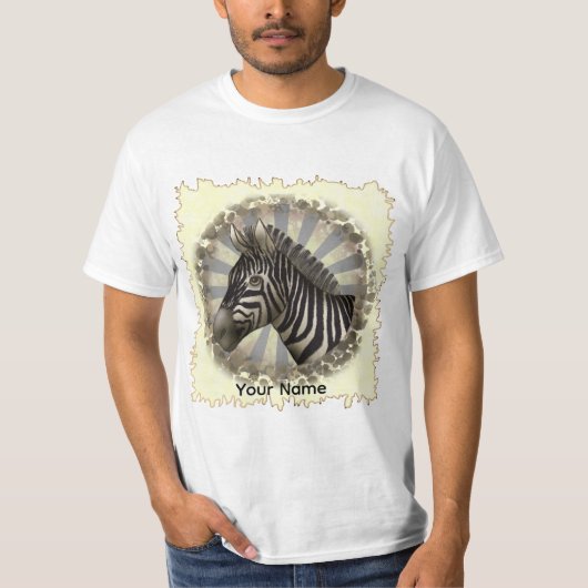 Zebra T-Shirt (Vorderseite)