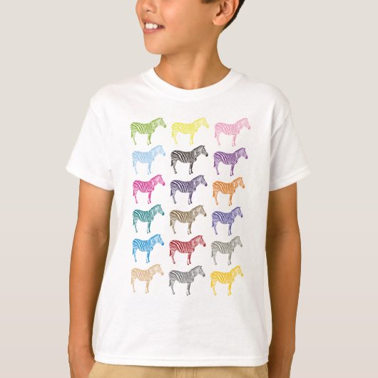 Zebra T-Shirt (Vorderseite)