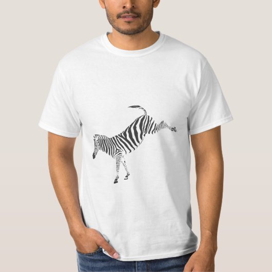 Zebra-T - Shirt (Vorderseite)
