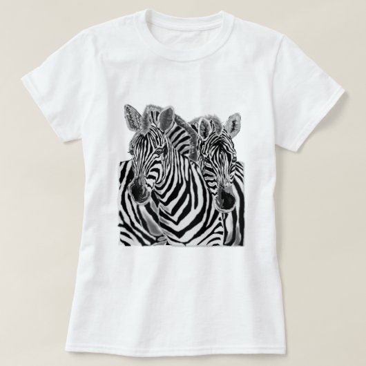 Zebra T - Shirt (Design vorne)