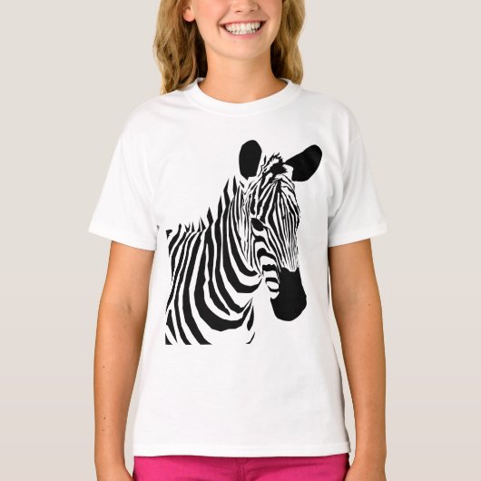 Zebra T-Shirt (Vorderseite)