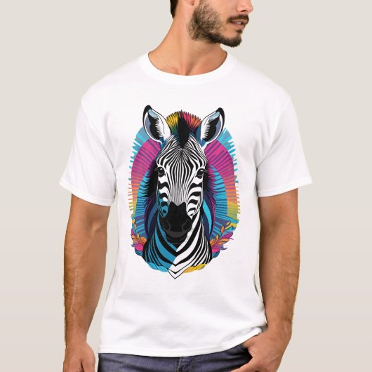 Zebra T-Shirt (Vorderseite)