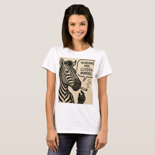 Zebra T-Shirt (Vorne ganz)