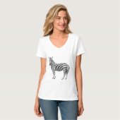 Zebra T - Shirt (Vorderseite Vollansicht)
