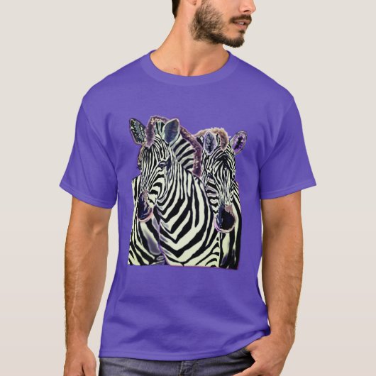 Zebra T - Shirt Gift (Vorderseite)