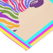 Zebra Table Runner Kurzer Tischläufer (Ecke)