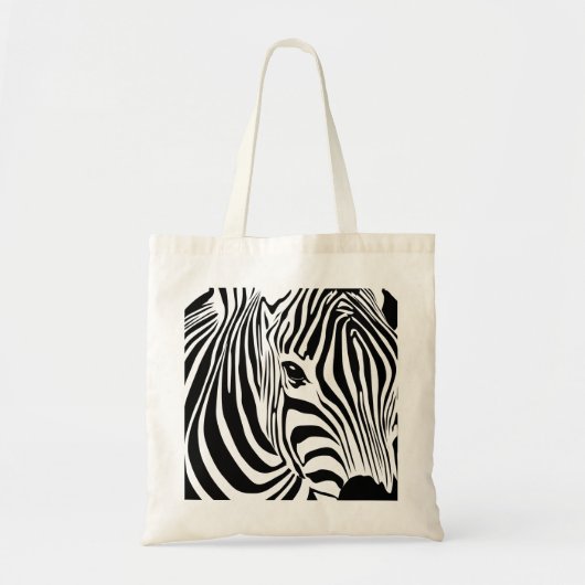 Zebra-Tasche Tragetasche (Vorne)