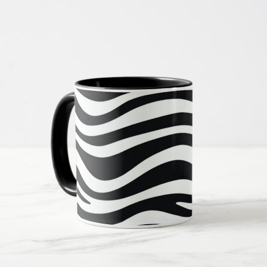Zebra Tasse (Vorderseite Links)