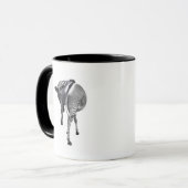 Zebra Tasse (Vorderseite Links)