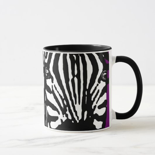 Zebra. Tasse (Rechts)
