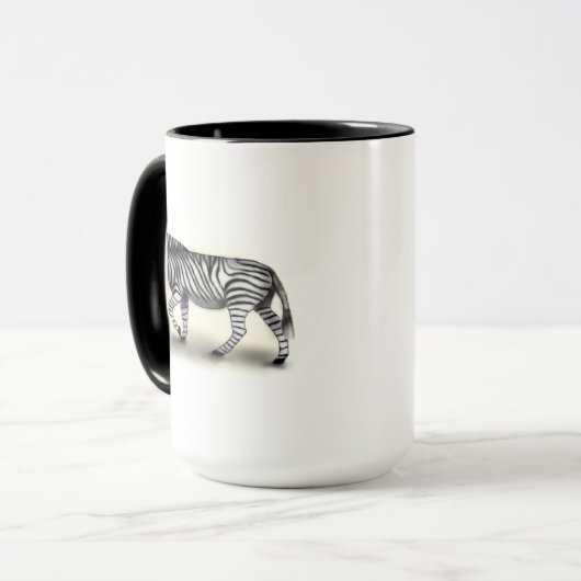 ‚Zebra‘ Tasse (Vorderseite Links)