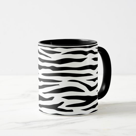 Zebra Tasse (VorderseiteRechts)