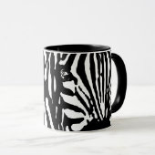 Zebra. Tasse (VorderseiteRechts)