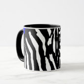 Zebra. Tasse (Vorderseite Links)