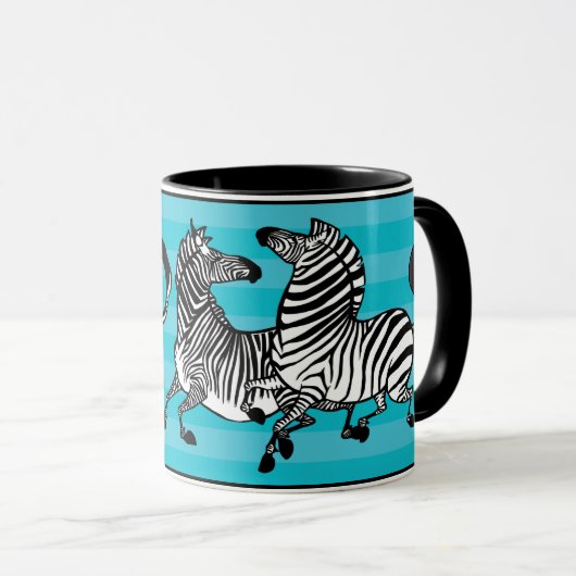 Zebra Tasse 1 (VorderseiteRechts)