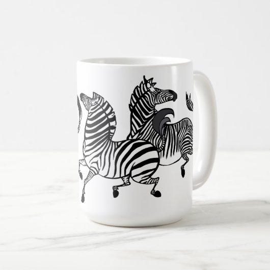 Zebra Tasse 3 (VorderseiteRechts)