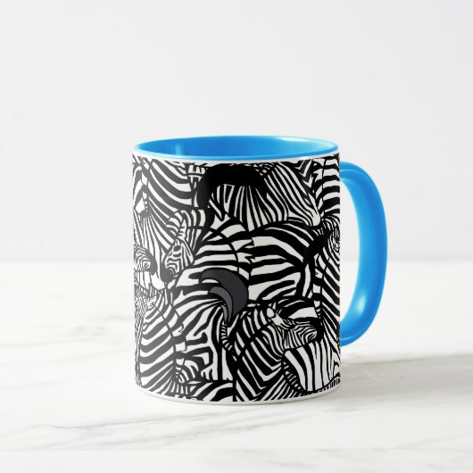 Zebra Tasse 4 (VorderseiteRechts)