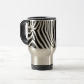 Zebra-Tasse Reisebecher (Vorderseite Links)
