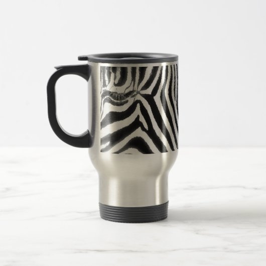 Zebra-Tasse Reisebecher (Links)