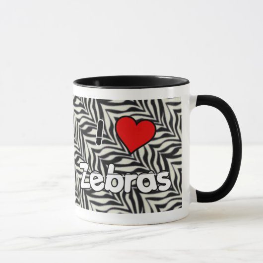 Zebra-Tasse Tasse (Rechts)