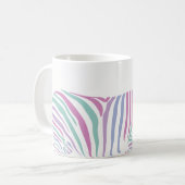 Zebra-Tassenentwurf durch MuffinChops Kaffeetasse (Vorderseite Links)
