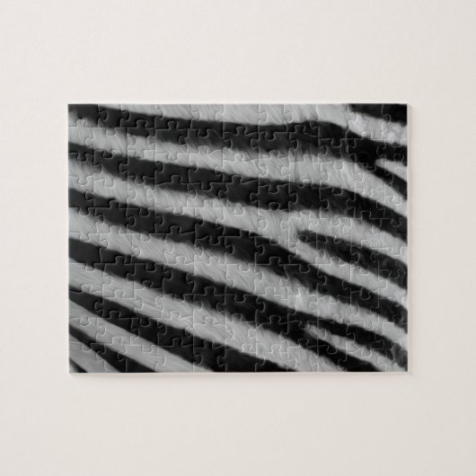 Zebra Texture Puzzle (Horizontal)