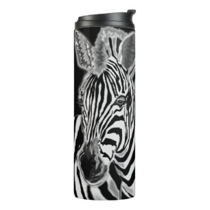 Zebra Thermal Tumbler Thermosbecher
