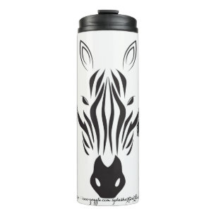 "Zebra" Thermosbecher