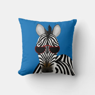 Zebra Throw Pillow Kissen