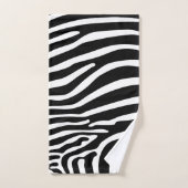 Zebra-Tierdruck Badhandtuch Set (Handtuch)