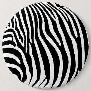 Zebra-Tierdruck Button