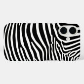 Zebra-Tierdruck Case-Mate iPhone Hülle (Rückseite (Horizontal))