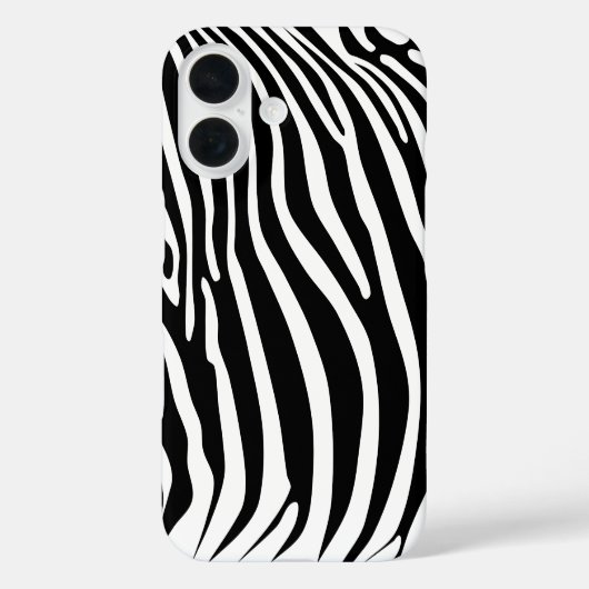 Zebra-Tierdruck Case-Mate iPhone Hülle (Rückseite)