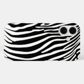 Zebra-Tierdruck Case-Mate iPhone Hülle (Rückseite (Horizontal))