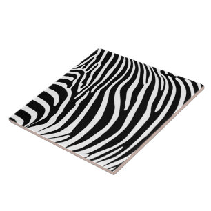 Zebra-Tierdruck Fliese