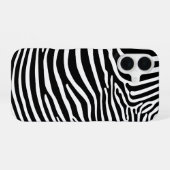 Zebra-Tierdruck iPhone 16 Hülle (Rückseite (Horizontal))