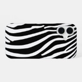 Zebra-Tierdruck iPhone 16 Hülle (Rückseite (Horizontal))