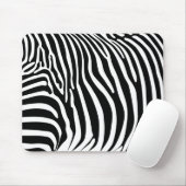 Zebra-Tierdruck Mousepad (Mit Mouse)