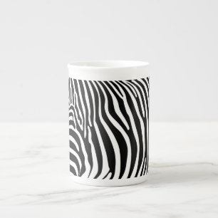 Zebra-Tierdruck Porzellantasse