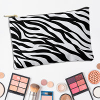 Zebra-Tierdruck Schwarz-Weiß-Safari 